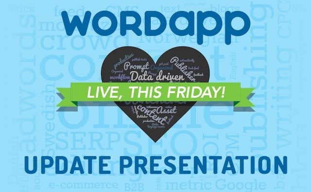 Wordapp update presentation banner