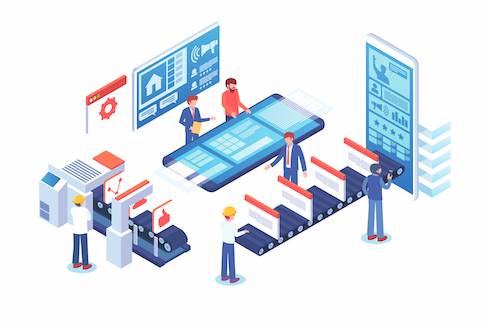 Wordapp.com Platform Illustration