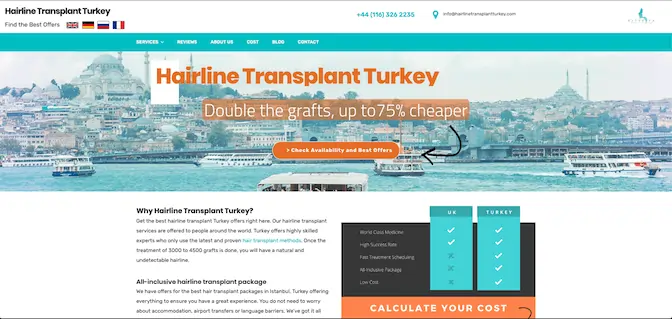 Healthcare-Marketing-Online-with-Hairline-Transplant-Turkey